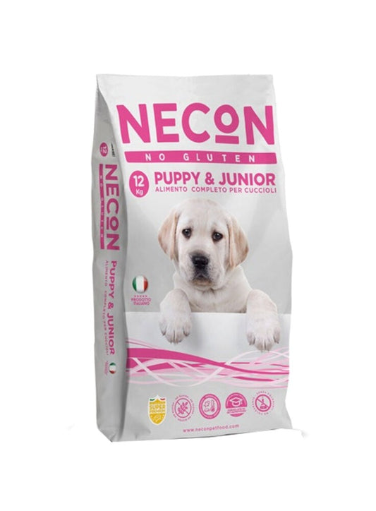 Necon No Gluten Puppy & Junior, 12 Kg