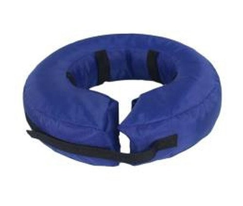 COLLARE Gonfiabile blu, Large, Ø Est. 30 cm, Int. 15