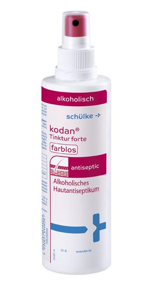 kodan tintura forte, spray disinfettante pelle, incolore, 250 ml