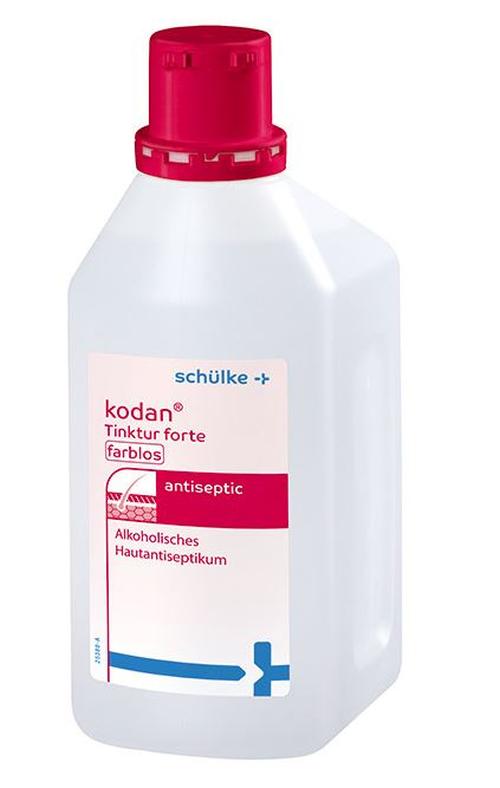 kodan tintura forte, disinfettante pelle, incolore, 1000 ml