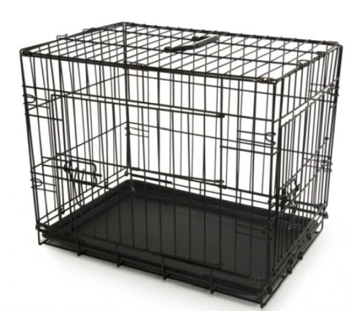 GABBIA PIEGHEVOLE 61 x 43 x 48 cm, CON 2 PORTE