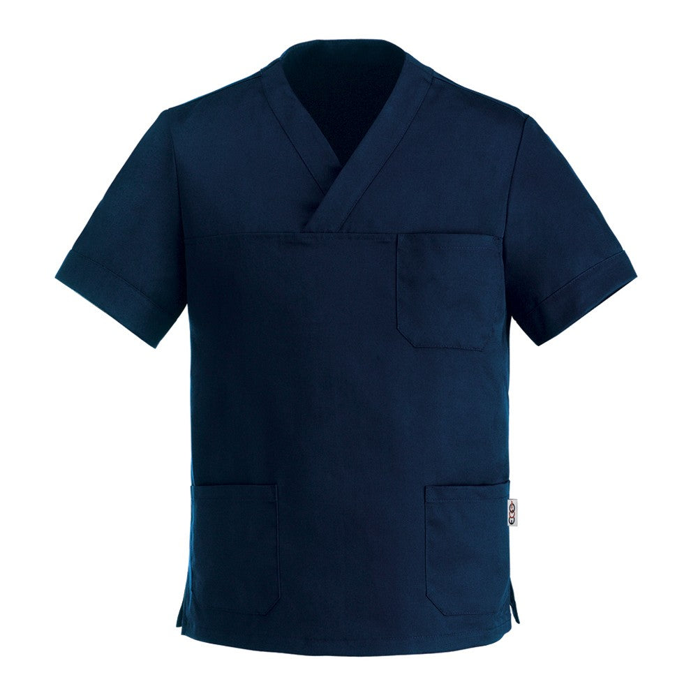 Casacca Leonardo Saylor blu, maniche corte, Tg. M