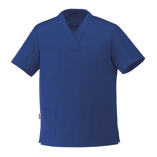 Casacca Leonardo royal blue, maniche corte, Tg. M