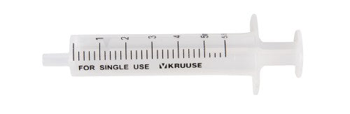 Siringhe 2-pezzi senza gomma, sterili, 5,0 - 5,8 ML, 100 Pz