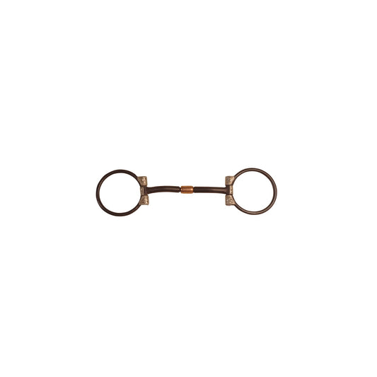 FILETTO WESTERN D FERRO NERO DECORATO C/SEMISNODO 12,5