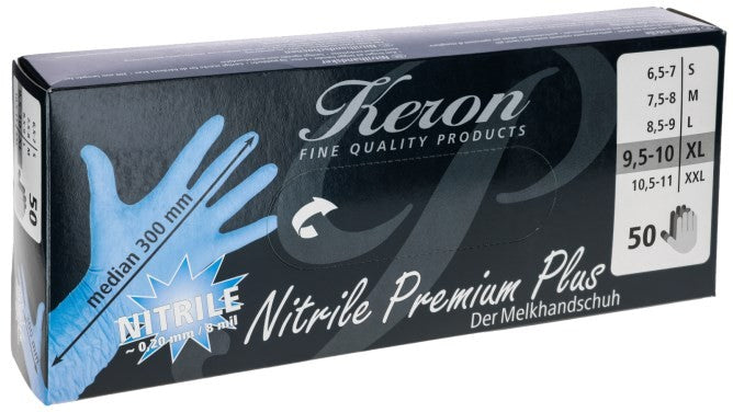 Guanti nitrile Keron Premium Plus 300 mm, 50 pz., XL