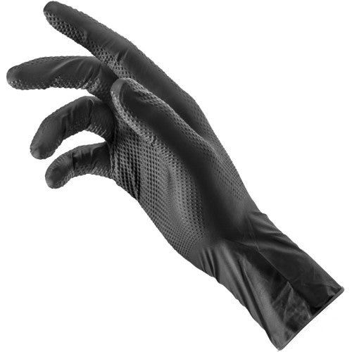 Guanti in nitrile Garage Monkey, neri, Mis. XXL, 50 St.