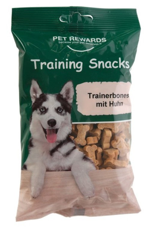 PET REWARDS TRAINERBONES POLLO, 200 GR
