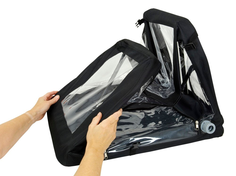 GABBIA ICU Cage PER TERAPIA INTENSIVA / Ossigenoterapia 45 X 35 X 35 CM