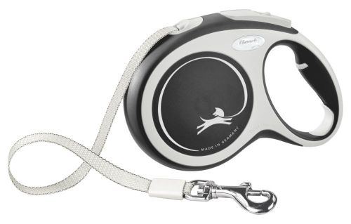 flexi guinzaglio New Comfort L cinghia 8m, max. 50kg, nero