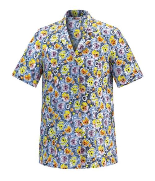 Camice da donna Giorgia Dog & Cats, con bottoni, Tg. XXL