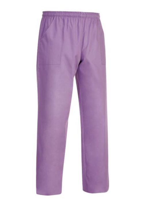 Pantalone Coulisse Pocket, 100% cotone, lilla, unisex, Tg. 3XL