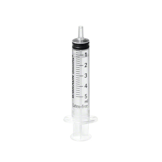 SIRINGA MONOUSO OMNIFIX S/spazio Morto, 1 ML con AGO centrale 25Gx16mm 100 pz