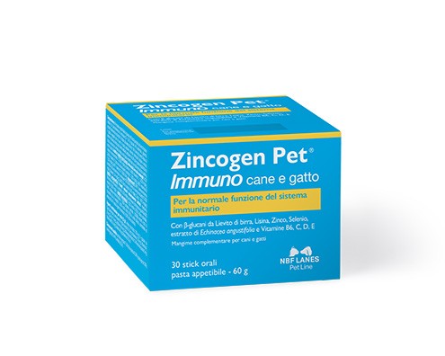ZINCOGEN PET Immuno cane e gatto 30 Stick 60 g