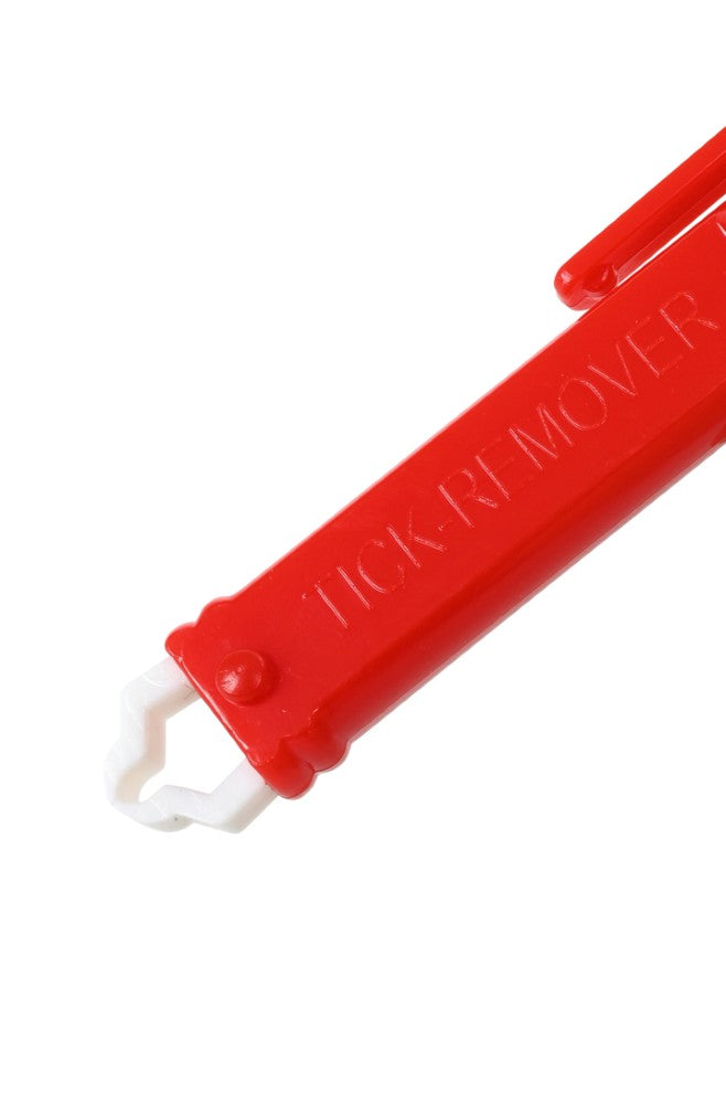 Leva zecche Buster rossa a pinzetta 9 x 1 cm