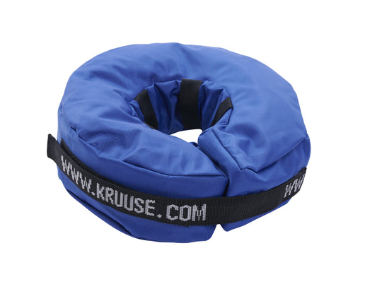 Collare gonfiabile nylon BUSTER, blu, Tg. X-Large