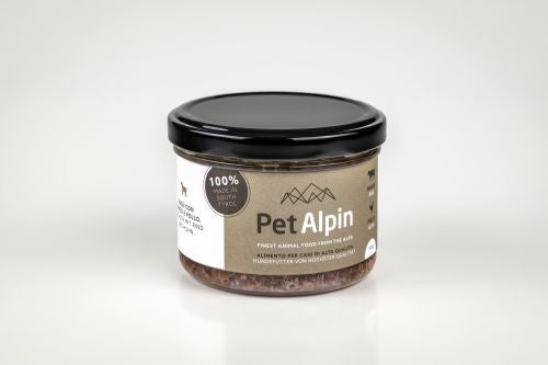 Mangime umido per cani manzo e pollo 180 Gr.