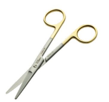 Forbice Mayo TC smussata dritta 17 cm