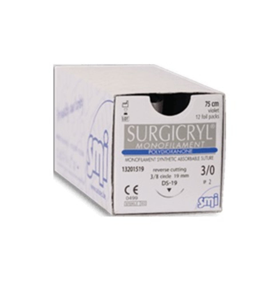 SURGICRYL Monofast violy USP 4/0 EP 1,5, DS-19, 75 CM