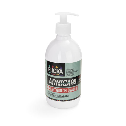 FLICKA ARNICA 99 E ARTIGLIO DEL DIAVOLO GEL flacone dispenser 500 ML