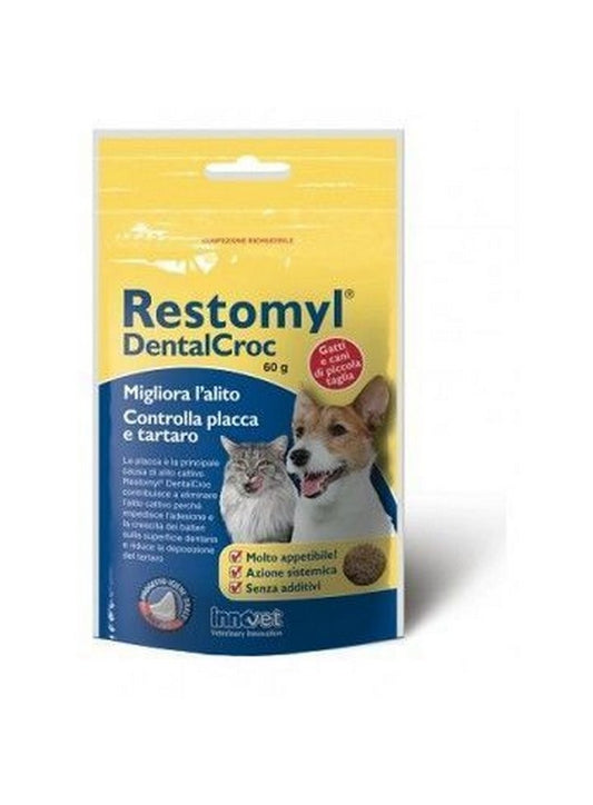 RESTOMYL DENTALCROQ Cane 60 GR, New pack