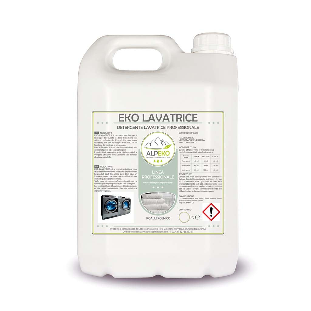 Detergente EKO lavatrice per Bucato Profumo fiorito 5 Kg
