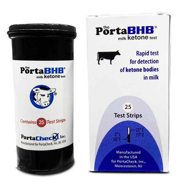 PortaBHB Test chetosi 25 strisce per Latte