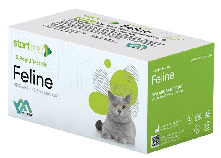 Test Starttest Feline Combo 3DX CCV/CPV/GIA Ag 5 kit